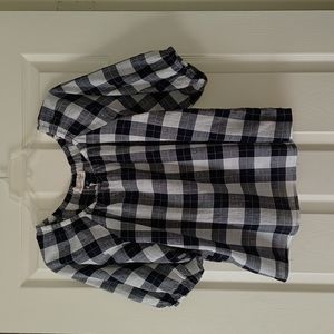 Plaid cotton top